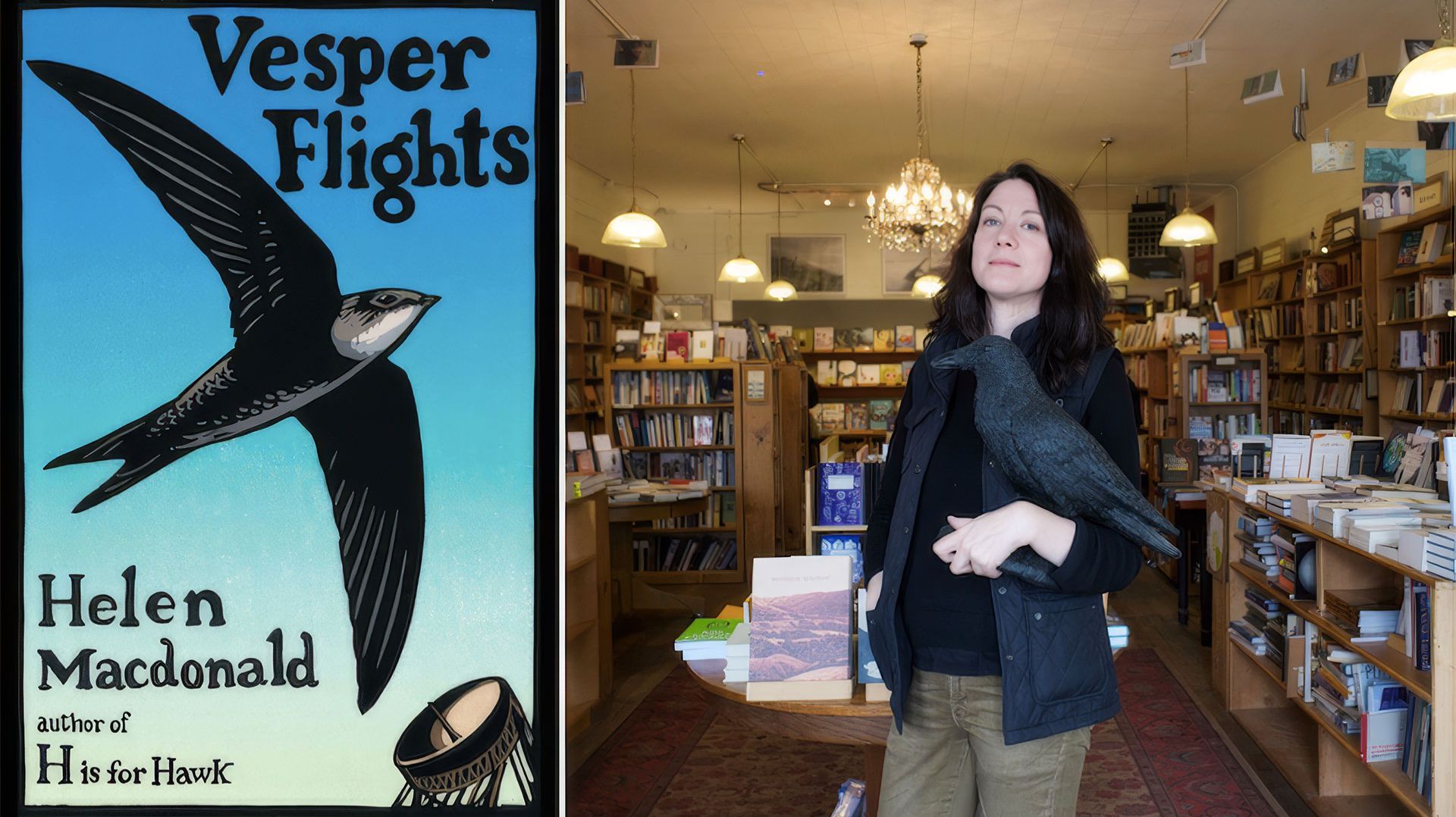 Helen Macdonald introduces VESPER FLIGHTS  Хелен Макдоналд представляет книгу VESPSR FLIGHTS