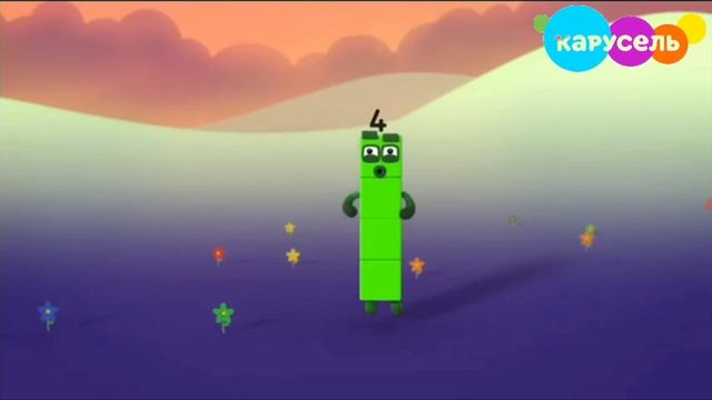 Numberblocks показывают на телеканале Карусель