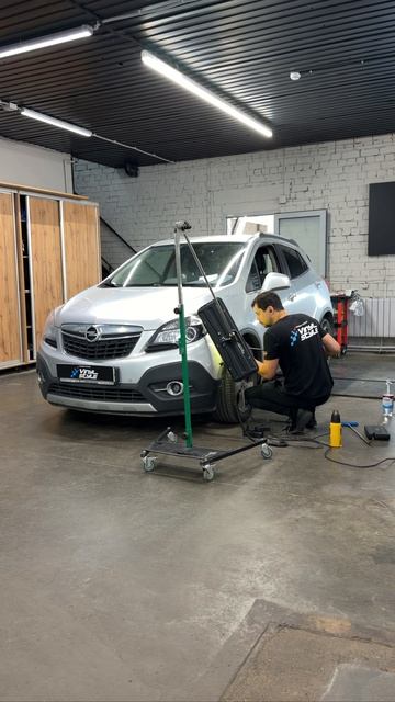 Устранение кризовой вмятины на Opel Mokka за 4 часа
