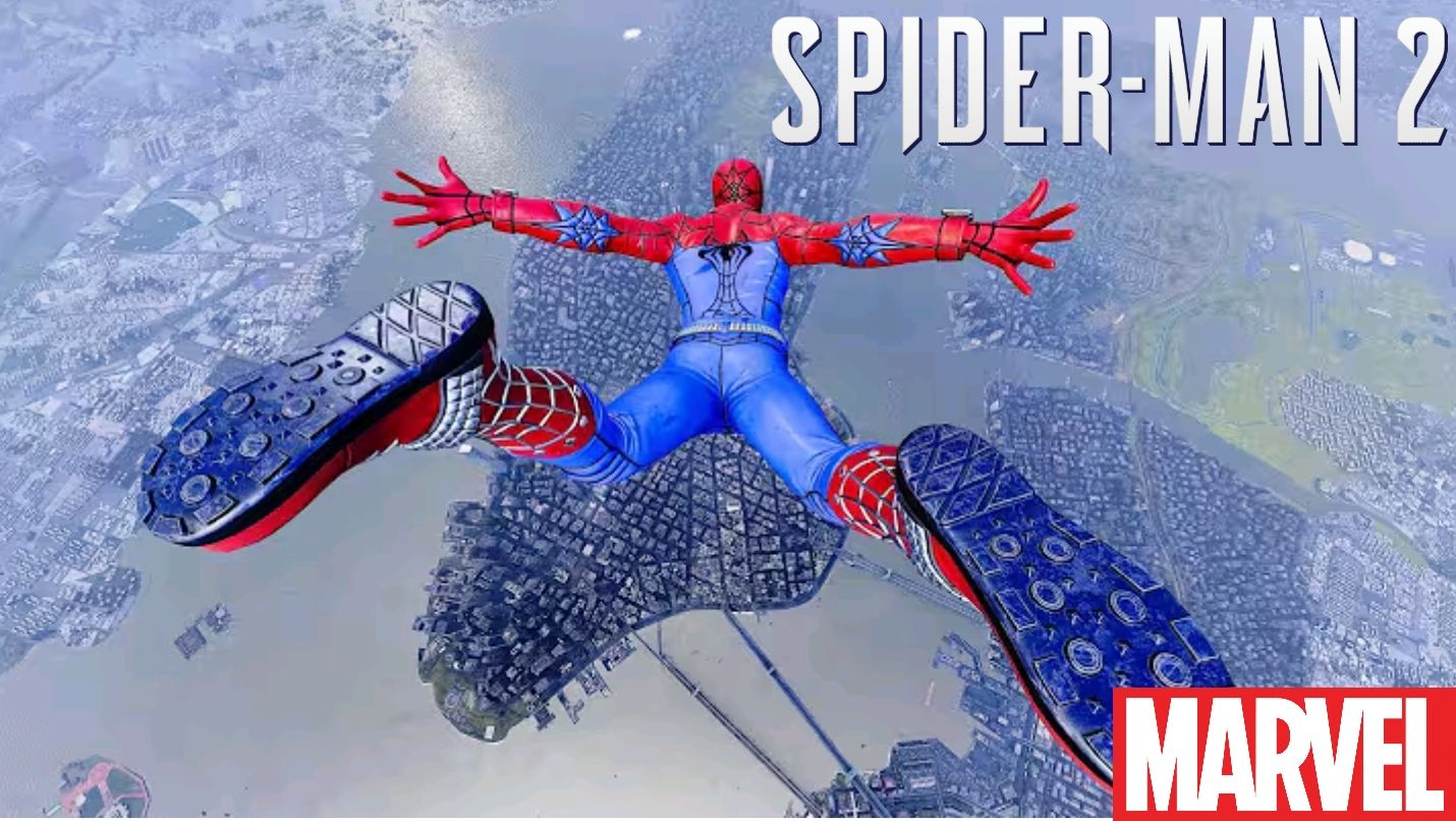 ЧЕЛОВЕК ПАУК 2 - ПОЛЕТАЕМ  SPIDER MAN 2 MARVEL
