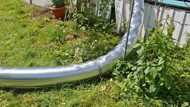 Завершение сборки и дополнительное утепление 80-метровой теплотрассы  Этап 3