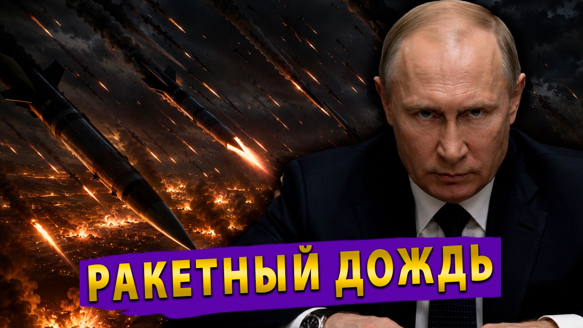 7 часов ада в Киеве  Ракетный удар России  Cкандал с Северным потоком!