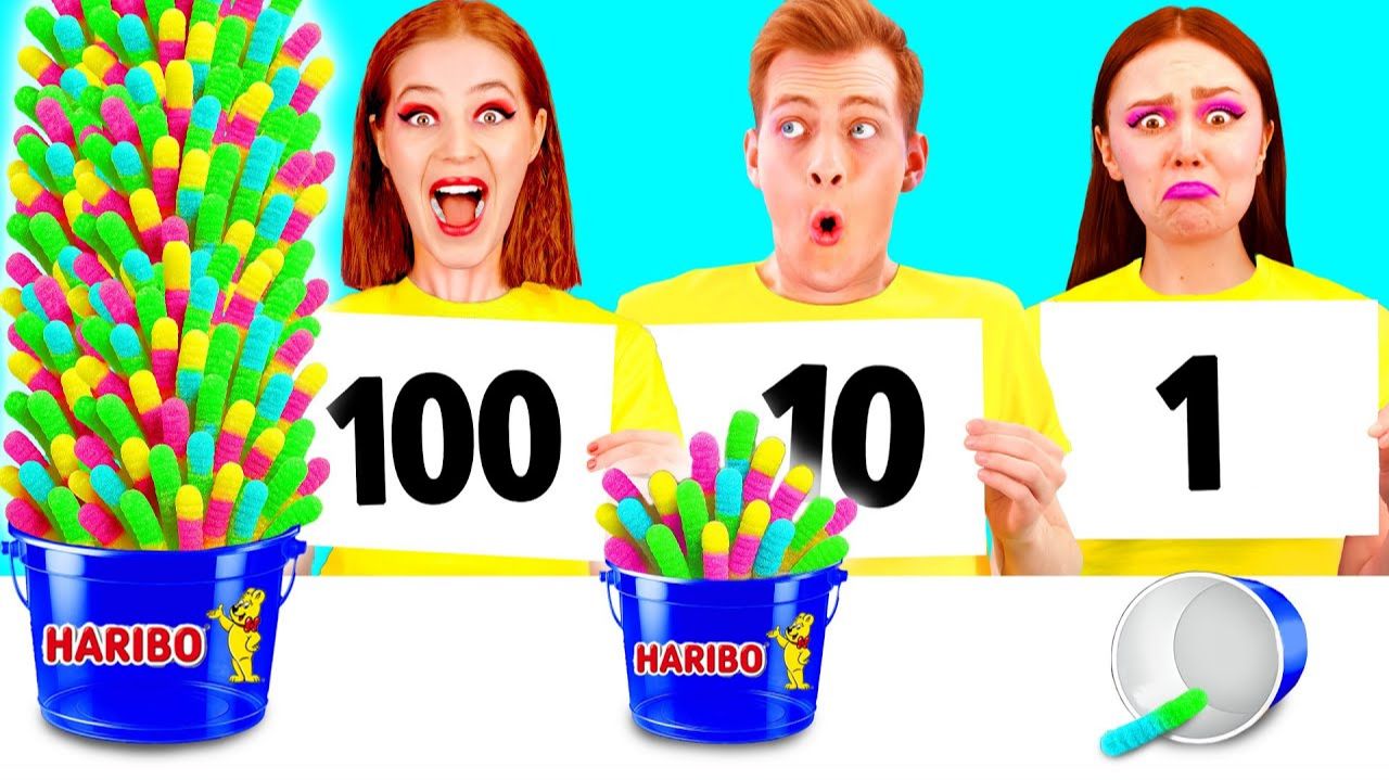 100 Слоев Еды Челлендж _ Кухонные Лаифхаки и Рецепты