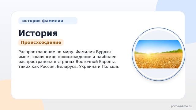История и происхождение фамилии Бурдюг: все что вы хотели узнать о значении и склонении