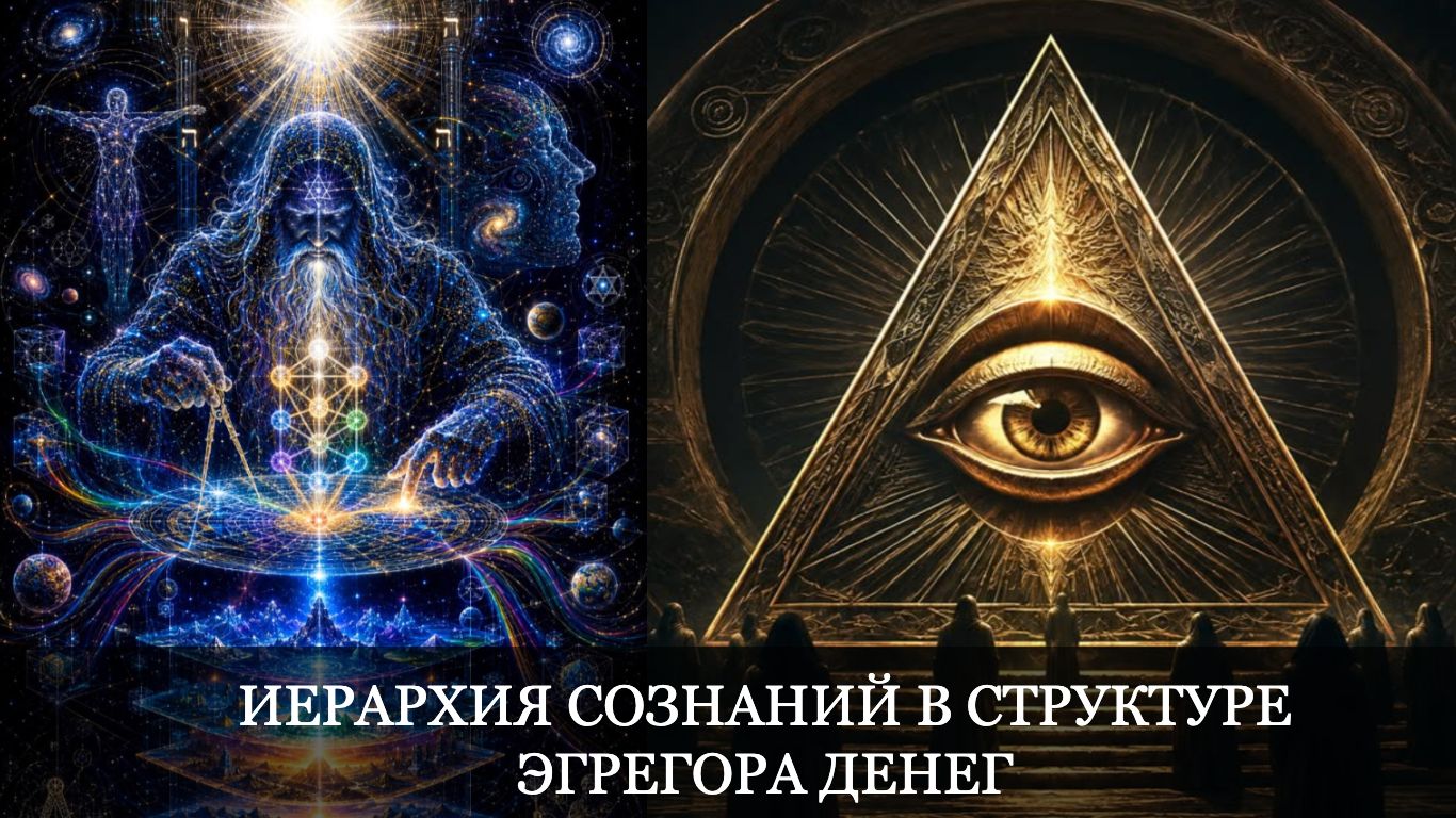 Иерархия сознании в Эгрегоре Денег