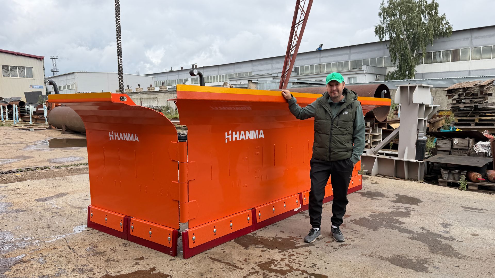 Обзор U отвала HANMA