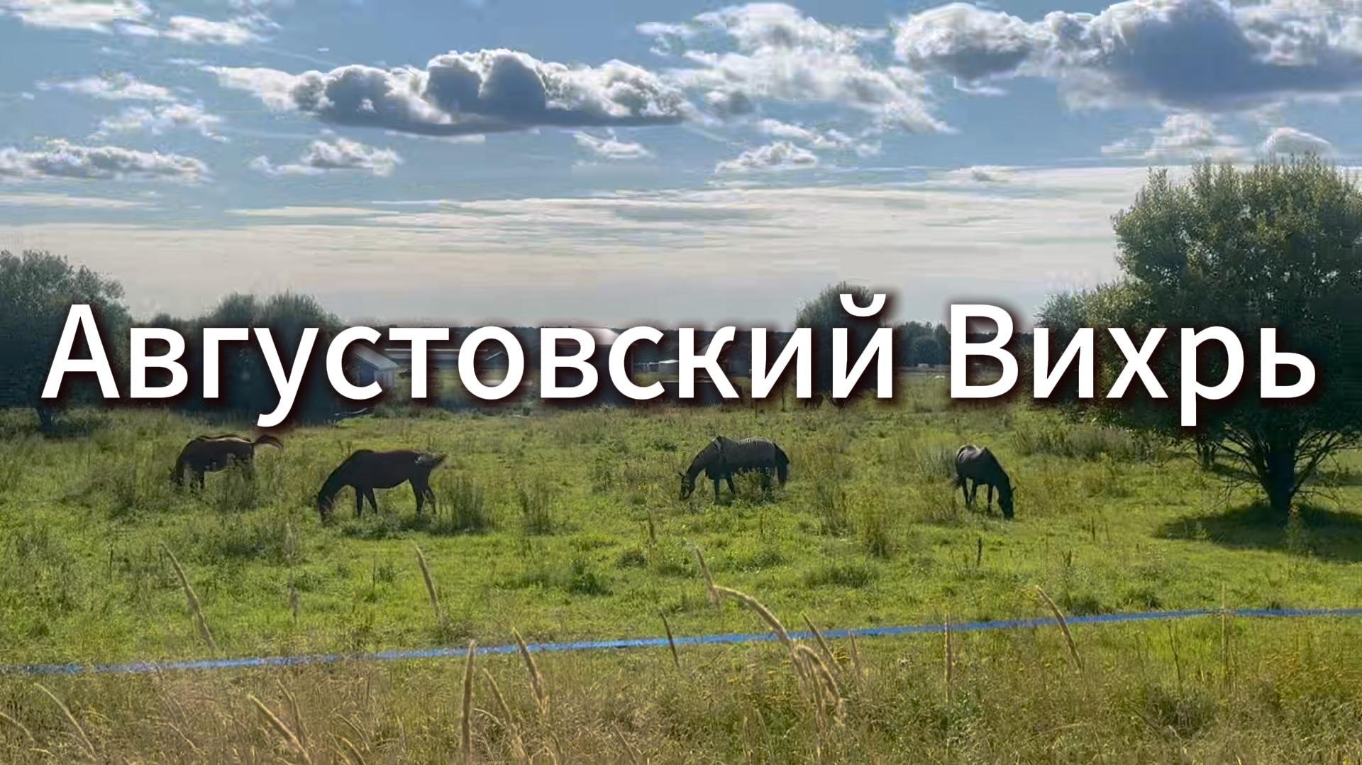 Августовский Вихрь  я  вихрицкий блогер природа счастье мир любовь жизнь язамир русские