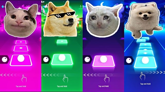 GOLDEN HUNTRX DOGGO  OIIA CAT  GABE THE DOG  SIGMA BOY CATS   КТО ЛУЧШЕ?