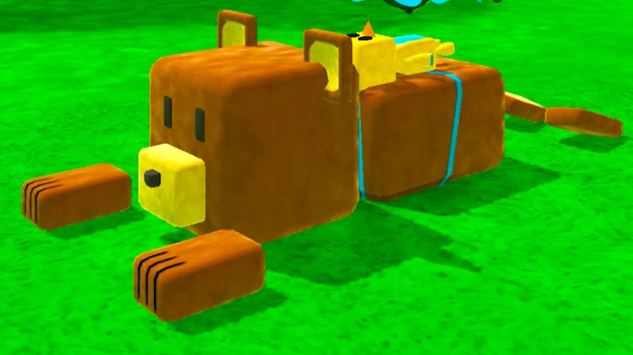 Приключения Супер Мишки Super Bear Adventure Много Батутов Прохождение игры Для Детей