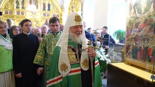 Визит патриарха Московского и всея Руси Кирилла на Соловки