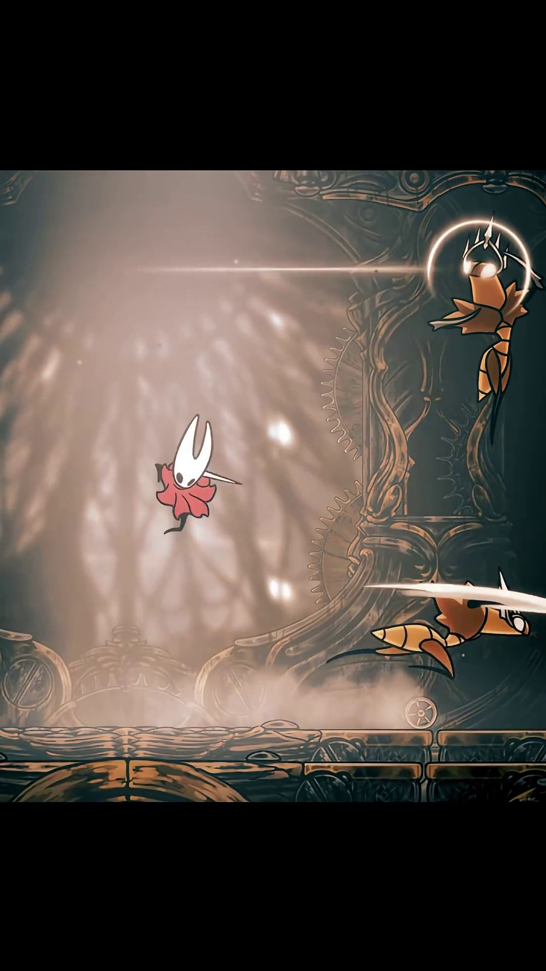 Hollow Knight Воздушный танец с заводными танцорами