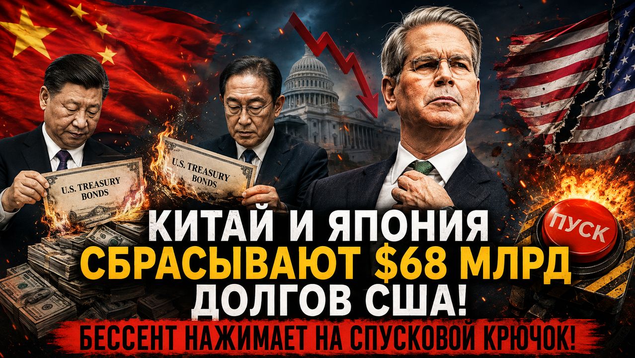Bessent Pulls The TRIGGER As China-Japan DUMP $68B US Bonds - Unthinkable Buybacks Begin