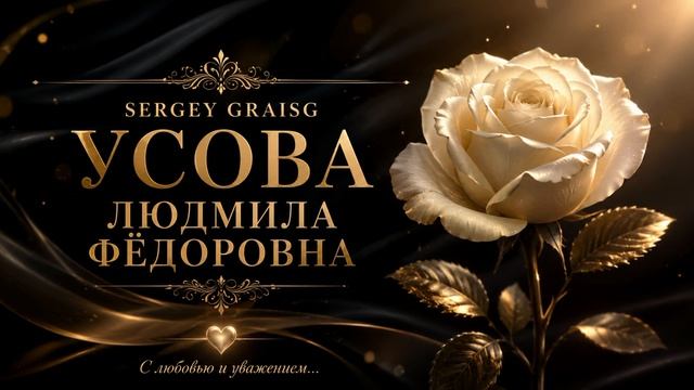 SERGEY GRAISG - УСОВА ЛЮДМИЛА ФЁДОРОВНА