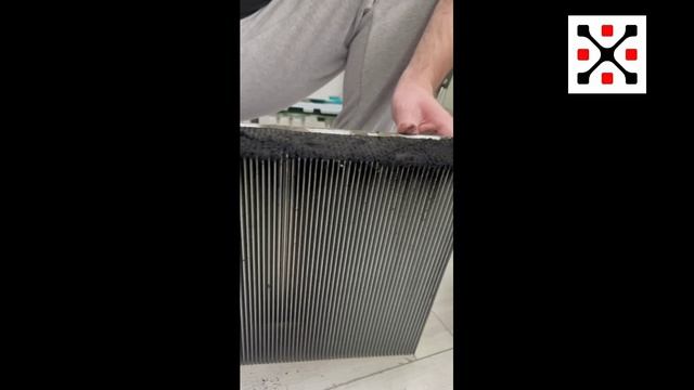 ABB ACS880: техническое обслуживание и чистка. До и после