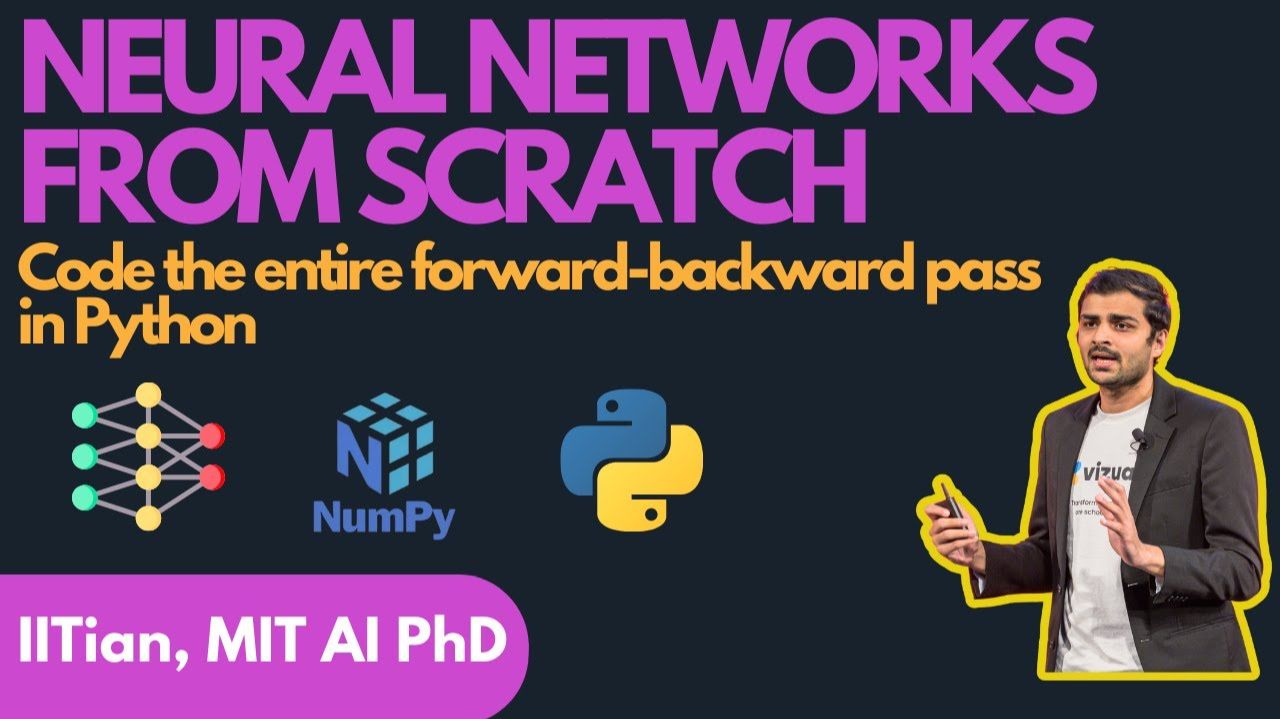 21) Lecture 21 - Coding The Entire Neural Network Forward Backward Pass In Python