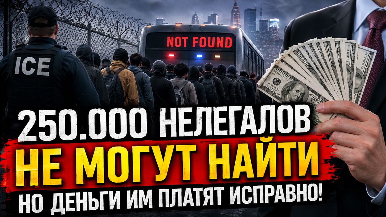 🔥 250.000 НЕЛЕГАЛОВ НЕ МОГУТ НАЙТИ - НО ДЕНЬГИ ИМ ПЛАТЯТ ИСПРАВНО!