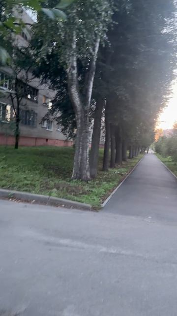 Уютная и тихая Трудовая улица в Электростали.