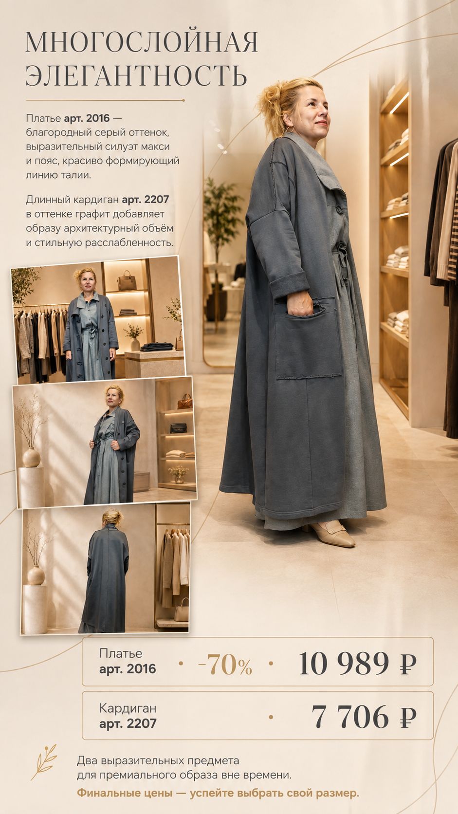 Crea Concept Скидки 70