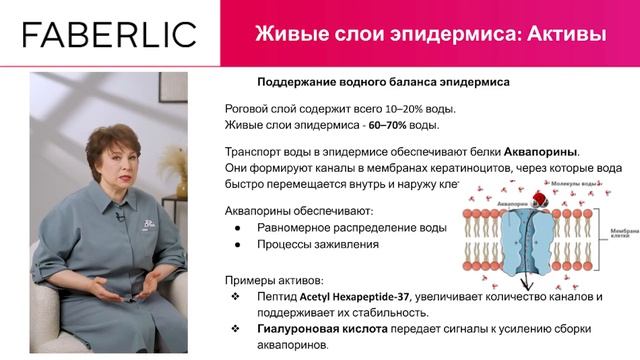 Лекция 11 Академия красоты Faberlic. Активные ингредиенты в косметике