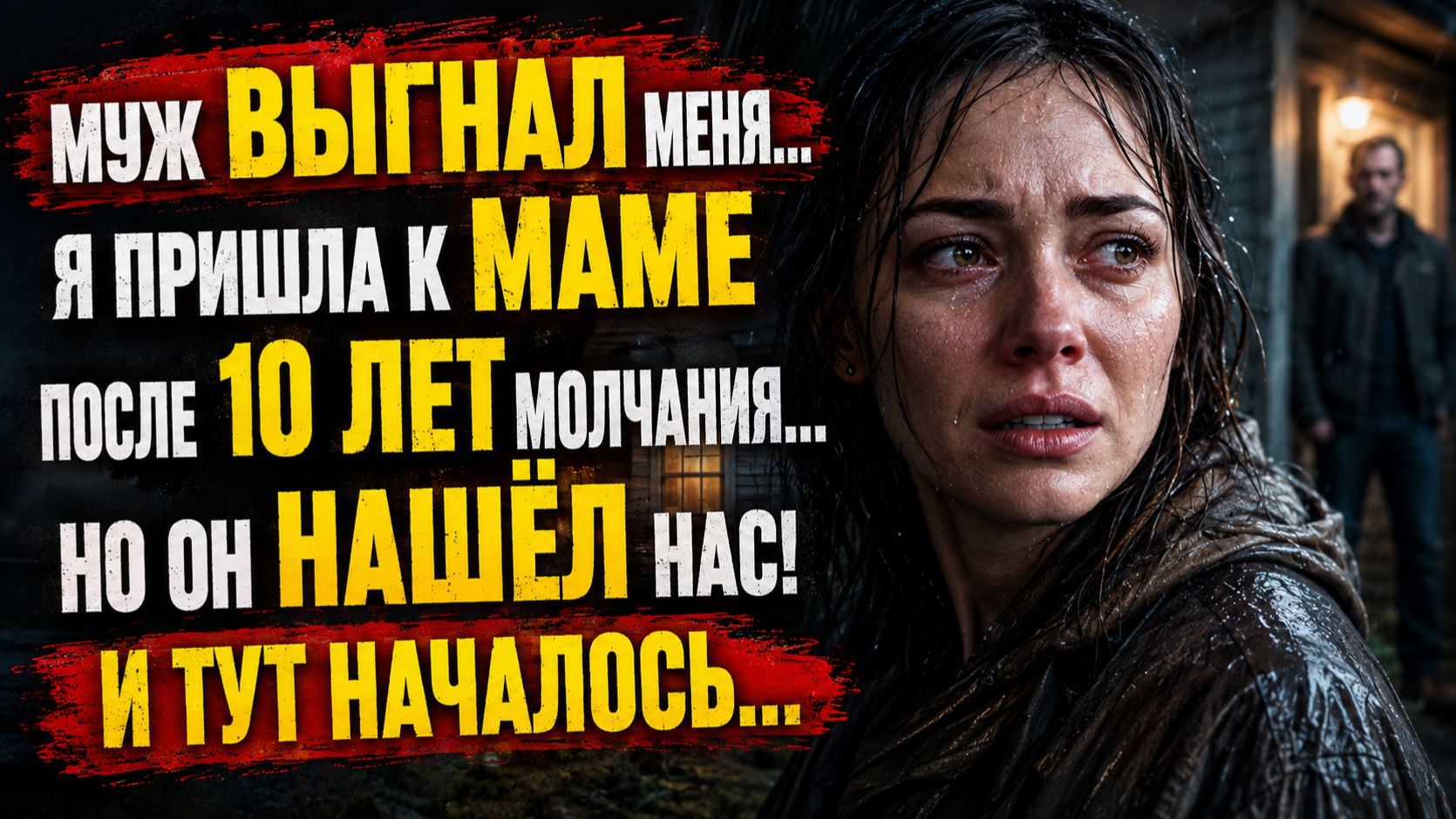 Истории из жизни  Муж выгнал её с дочерью но мать открыла дверь  Аудио рассказы