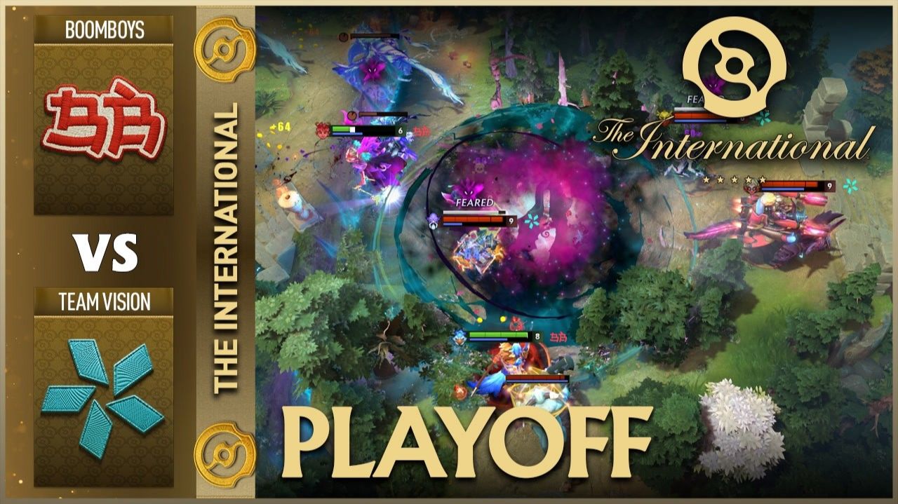 20.08.2026  ХАЙЛАЙТЫ  Team VISION Vs BoomBoys  Плэй-офф  Этап 1  The International 2026