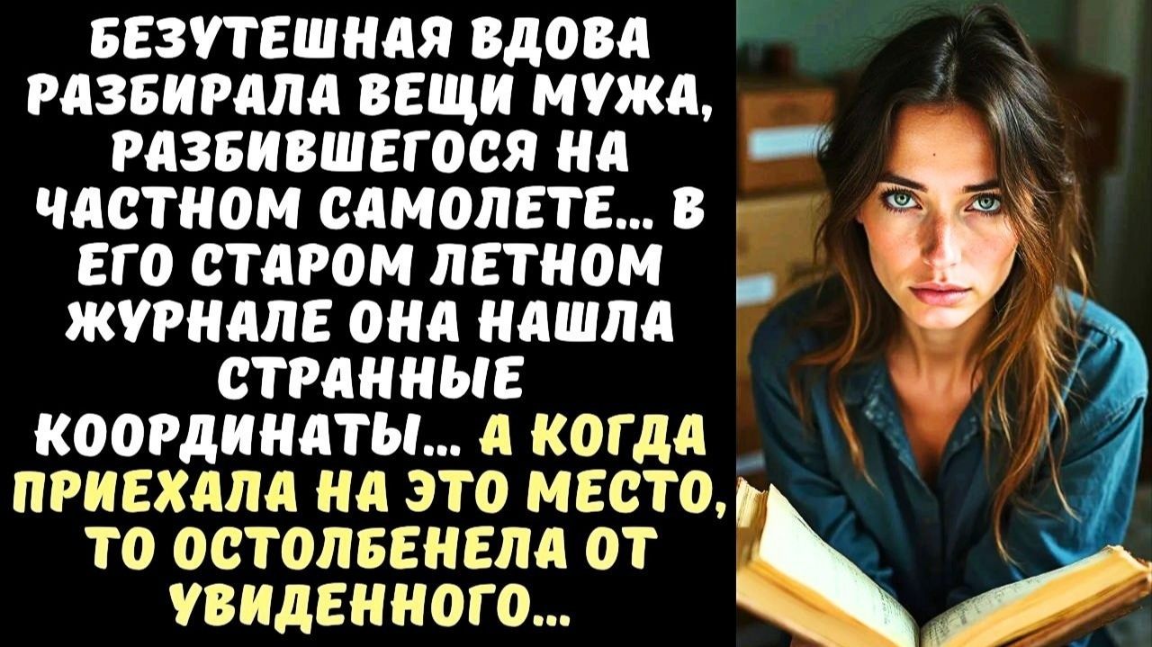 Жизненные истории! Вдова летчика разбирала вещи мужа. Нашла его лётный журнал и замерла. Рассказ!