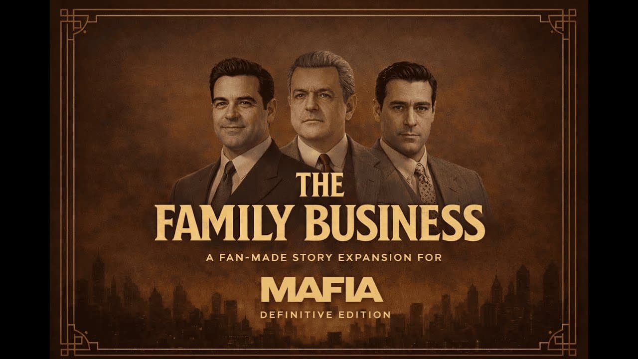 The Family Business - Teaser Rus (сюжетный мод для Mafia Definitive Edition)