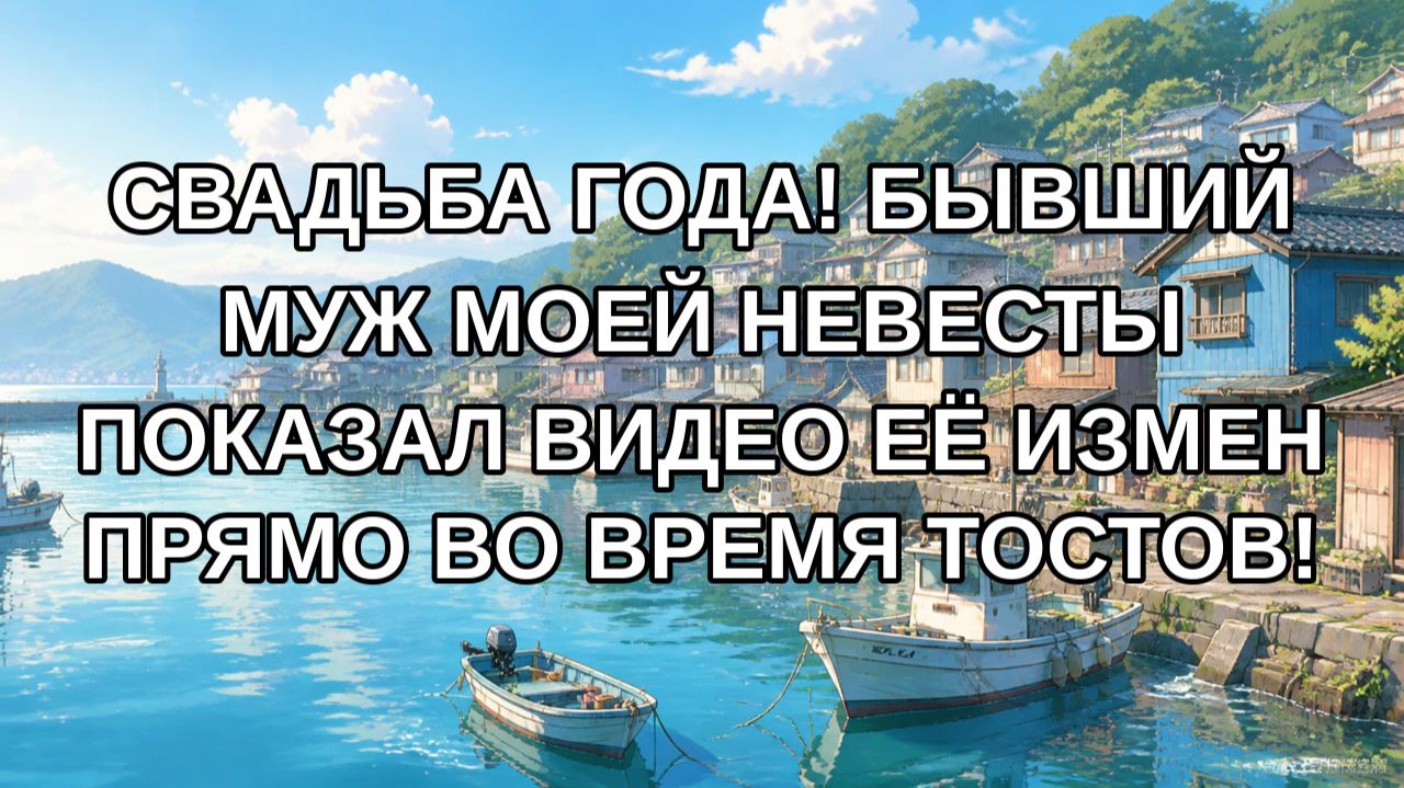 Свадьба года! Бывший муж моей невесты показал видео её измен прямо во время тостов!