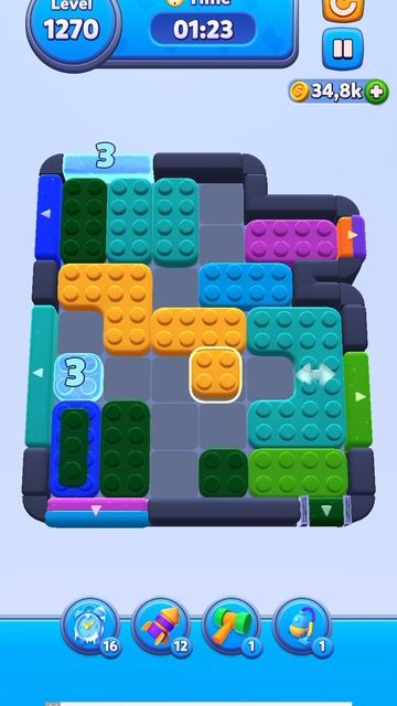 Color block jam 1270 уровень