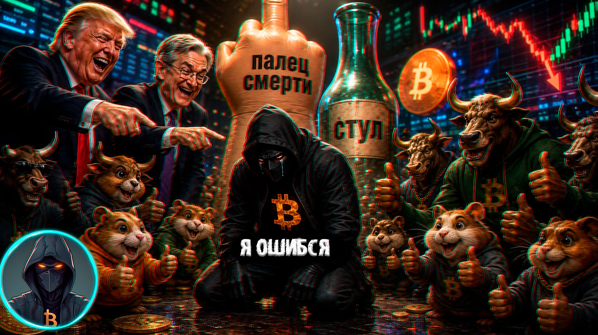 Прогноз Биткоина коррекция или разворот Все сценарии BTC