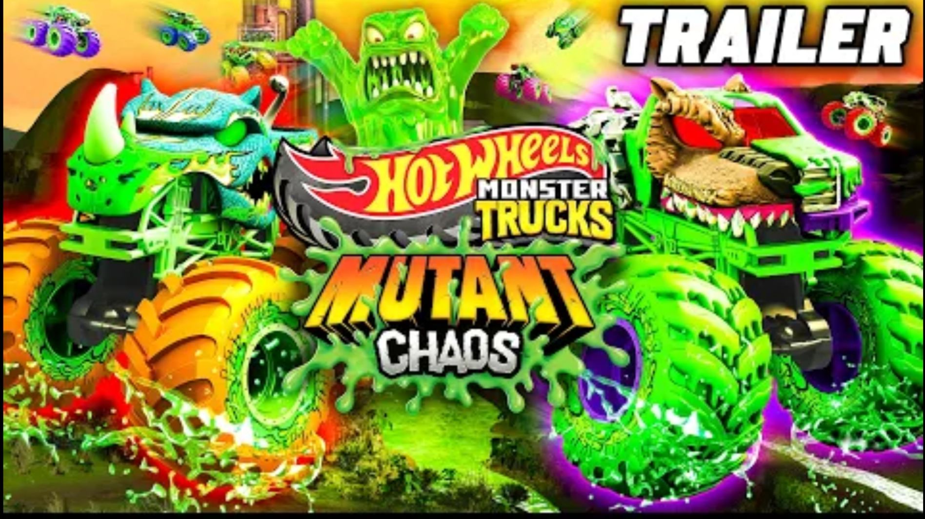 NEW! Hot Wheels Monster Trucks MUTANT CHAOS | Official Trailer | Coming Soon AUGUST 28