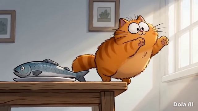 МУЛЬТИК ДЛЯ ДЕТЕЙ ПРО КОТИКА И РЫБКУ