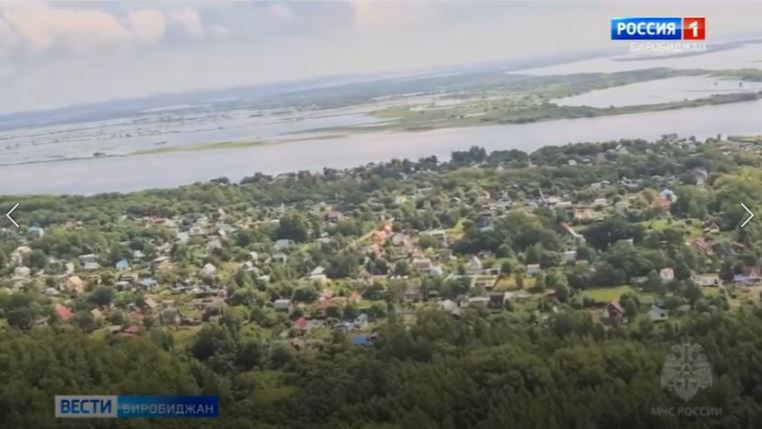 Уровень Амура снова растет из-за проливных дождей