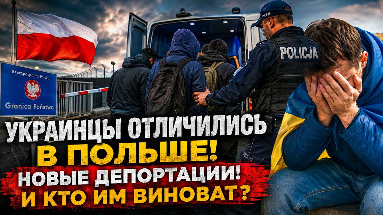в Польше отличились украинцы! Новые депортации! И кто им виноват