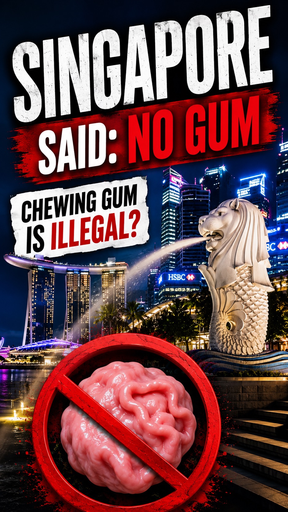 Singapore Said: NO GUM