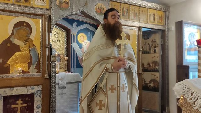 Проповедь свящ Сергия Чуракова в день  перенесения мощей прпп. Зосимы Савватия и Германа.