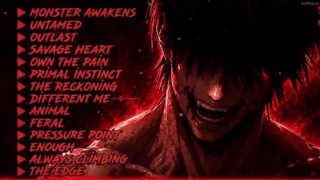 MONSTER AWAKENS Rap Rock Gym Mix Metal Workout Playlist