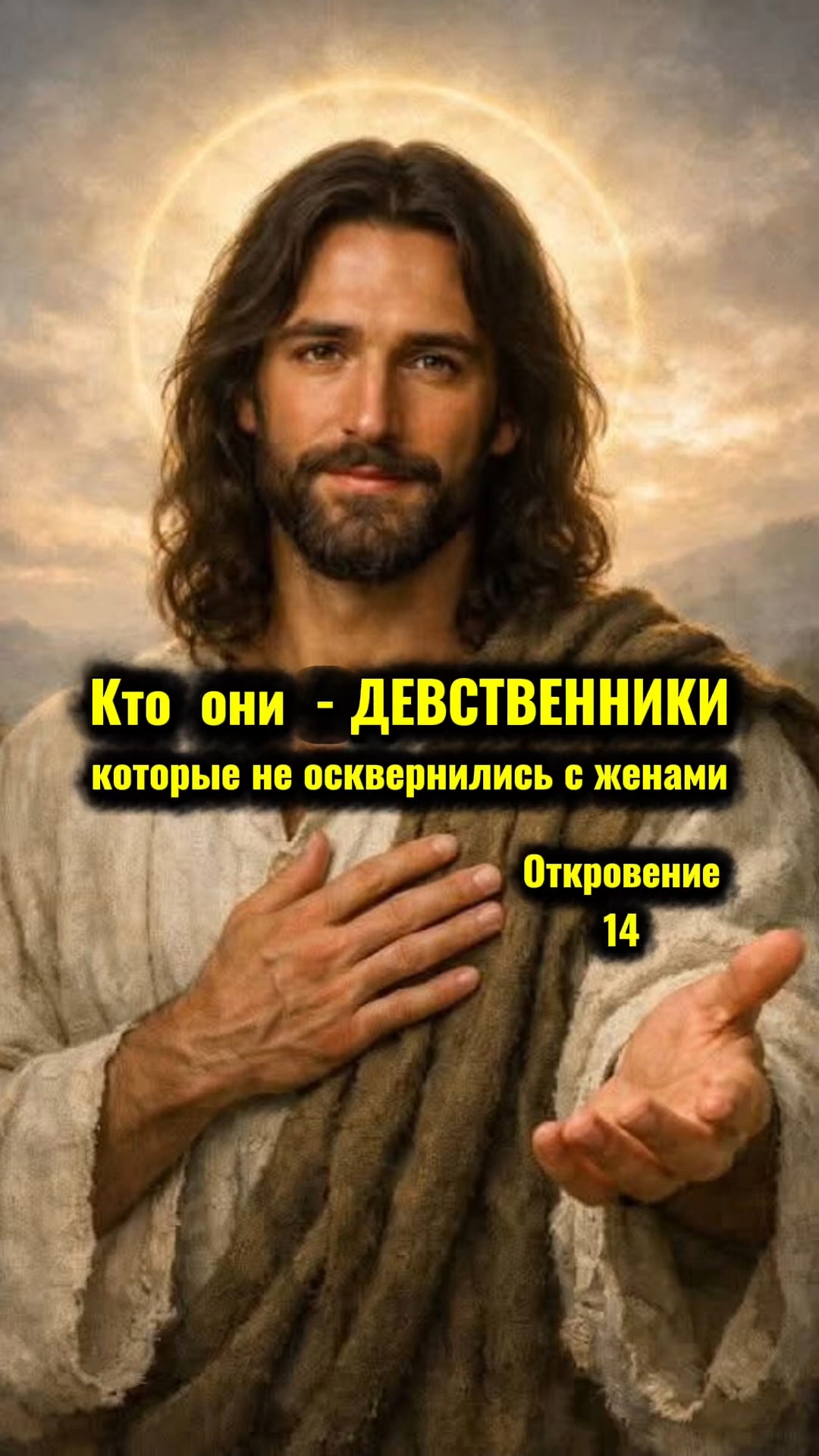 Девственники искупленные от земли. БОЖИЙ ГЛАС Христос Бог Библия Иисус пробуждение новости