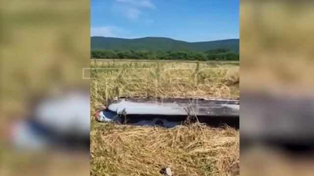 Жесткая посадка самолета АН-3 в Сахалинской области