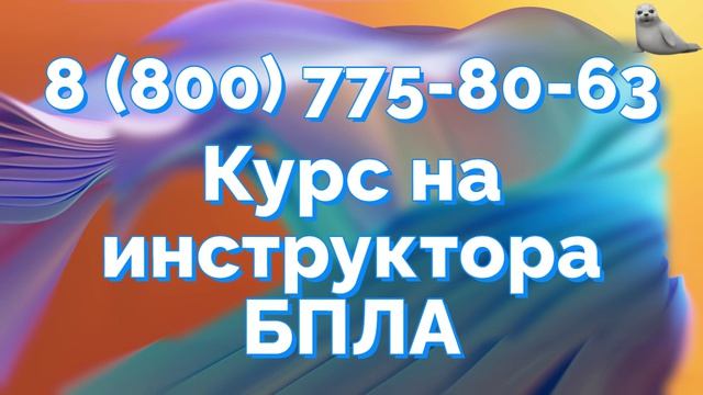 Инструктор по подготовке операторов БПЛА - курс обучения