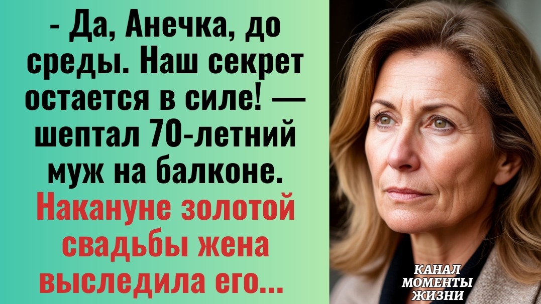 Истории из жизниНакануне золотой свадьбы жена выследила мужаАудиорассказы жизненные аудиокниги