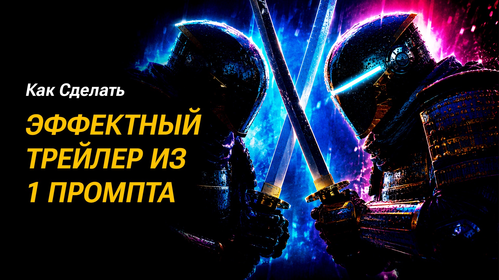 Трейлер из одного промпта: ChatGPT и Seedance сняли киберпанк-сцену