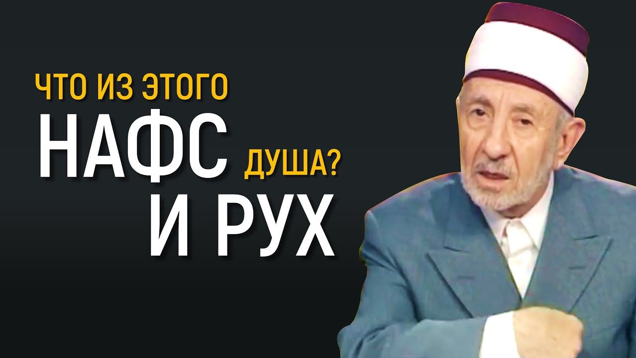 Душа в Исламе  Шейх Рамадан аль-Буты