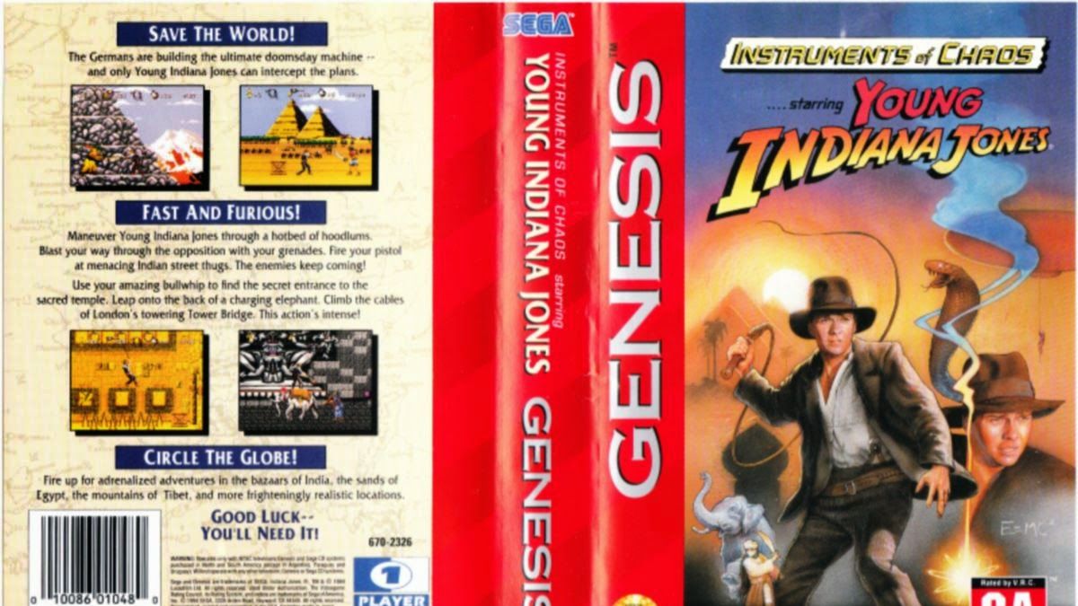 Instruments of Chaos starring Young Indiana Jones Genesis