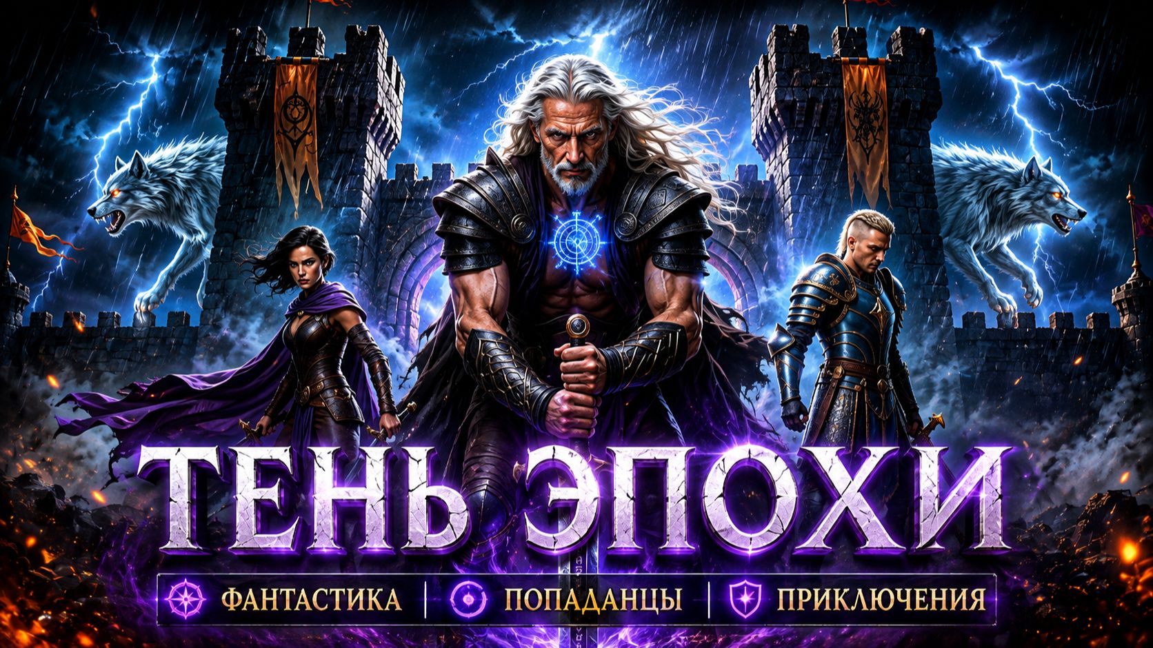 ТЕНЬ ЭПОХИ  КНИГА 1 ЧАСТЬ 1 из 2  ПОПАДАНЦЫ  АУДИОКНИГА  ФАНТАСТИКА  ПРИКЛЮЧЕНИЯ