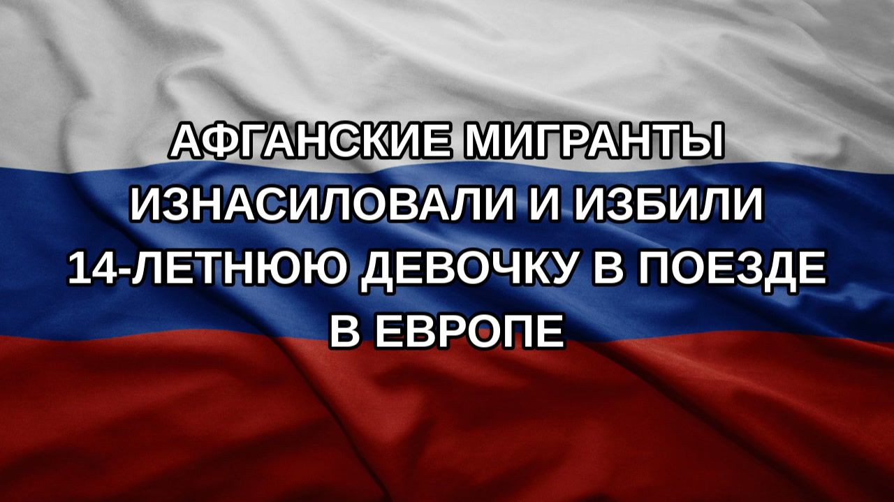 Афганские мигранты изнасиловали и избили 14-летнюю девочку в поезде в Европе