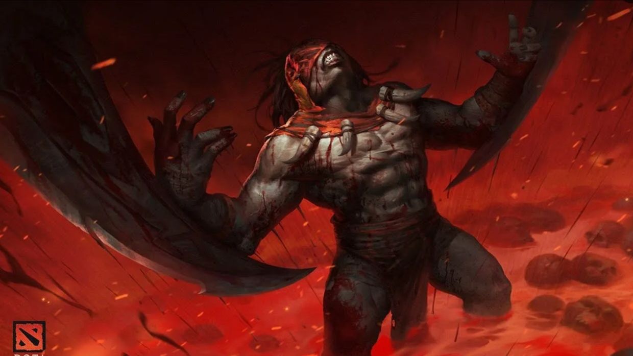 Dota 2.Убийца убийц. Bloodseeker - TURBO