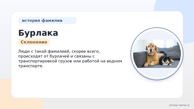 Исследуем происхождение и историю фамилии Бурлака: значение и склонение  всё что нужно знать