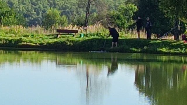 поимка на малом водоëме