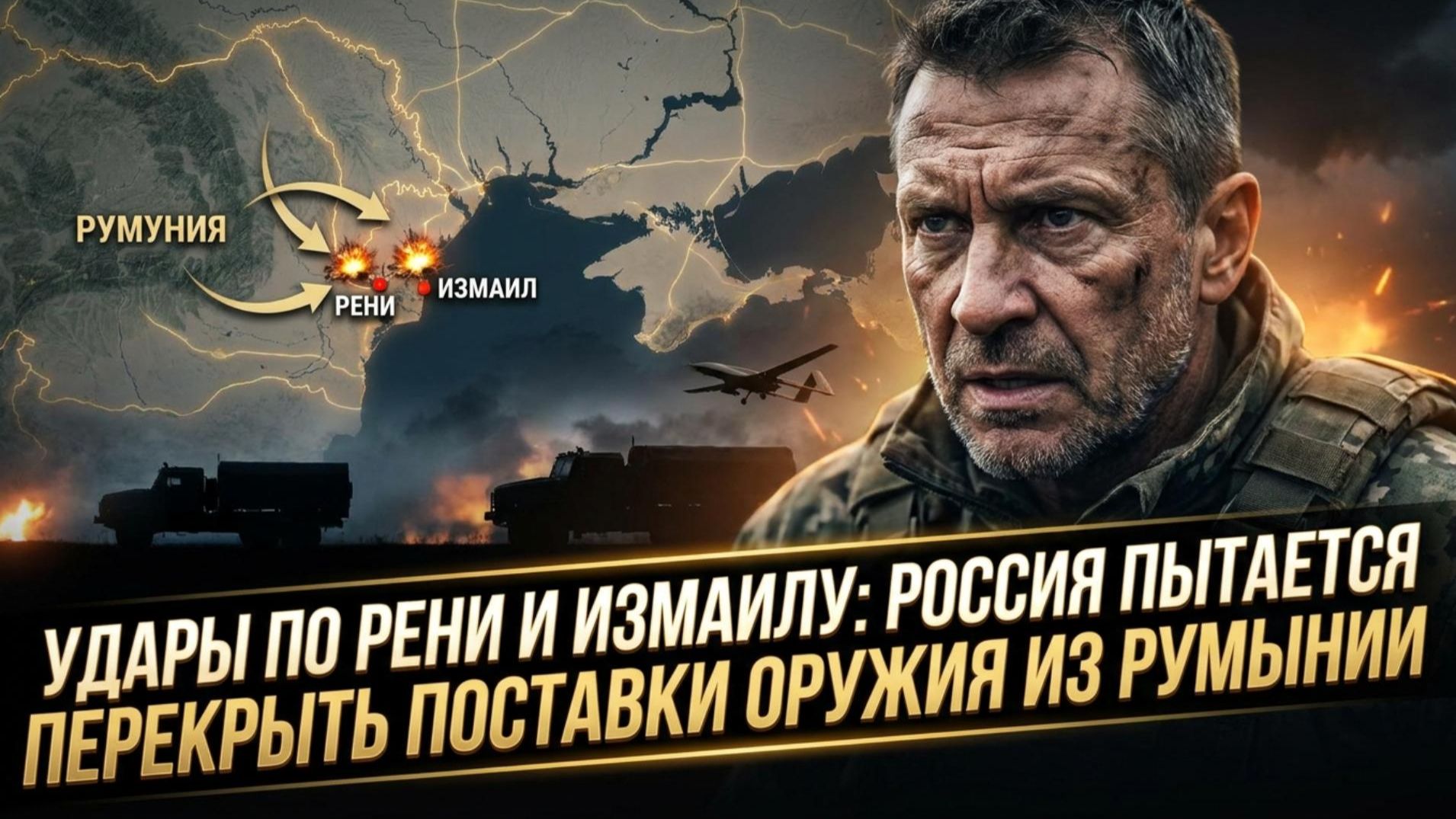 Россия наносит удары по портам Рени и Измаил - последний коридор западного оружия через Дунай